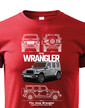 Detské tričko Jeep Wrangler