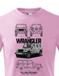 Detské tričko Jeep Wrangler