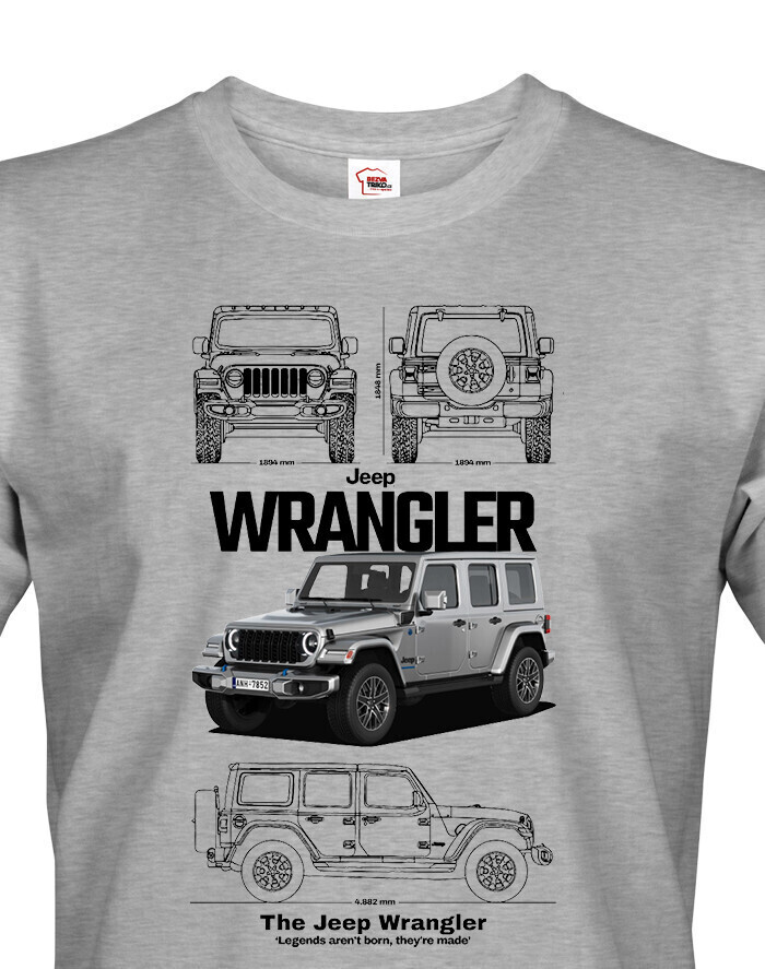 Pánské tričko Jeep Wrangler