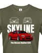 Pánské tričko Nissan Skyline R34