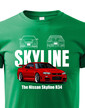Detské tričko Nissan Skyline R34