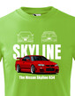 Detské tričko Nissan Skyline R34