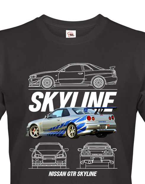 Pánské tričko Nissan Skyline GTR