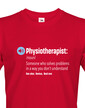 Pánské tričko Physioterapist