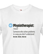 Pánské tričko Physioterapist