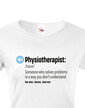 Dámské tričko Physioterapist