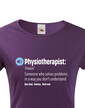 Dámské tričko Physioterapist