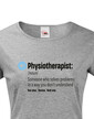 Dámské tričko Physioterapist