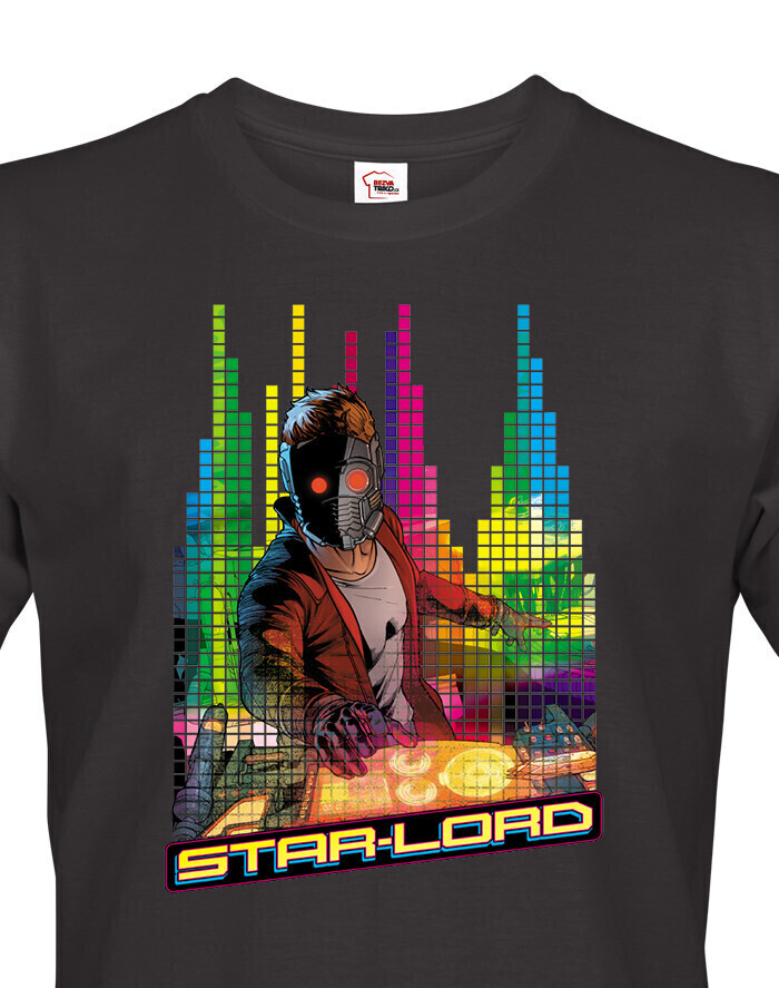 Pánské tričko Star-Lord DJ