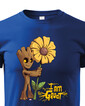 Detské tričko Groot a kvetina