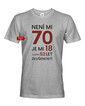 Pánské tričko k 70. narodeninám