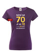 Dámske tričko k 70. narodeninám