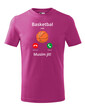 Detské tričko Basketbal volá Musím ísť!