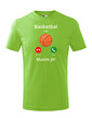 Detské tričko Basketbal volá Musím ísť!