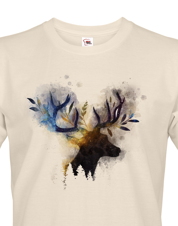 Pánské tričko Jeleň