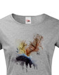 Dámské tričko Jeleň