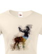 Dámské tričko Jeleň