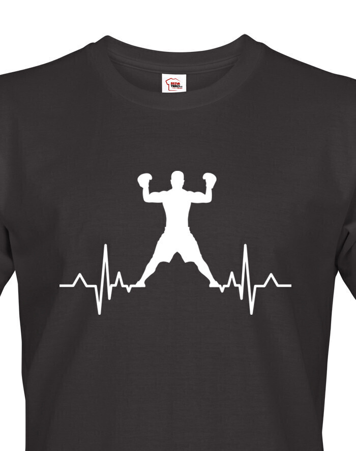 Pánské tričko Box a tep