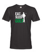 Pánské tričko Eat-sleep-golf