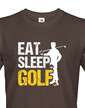 Pánské tričko Eat-sleep-golf