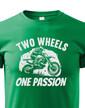 Detské tričko Two wheels one passion