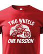 Detské tričko Two wheels one passion