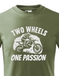 Detské tričko Two wheels one passion