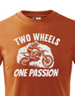 Detské tričko Two wheels one passion