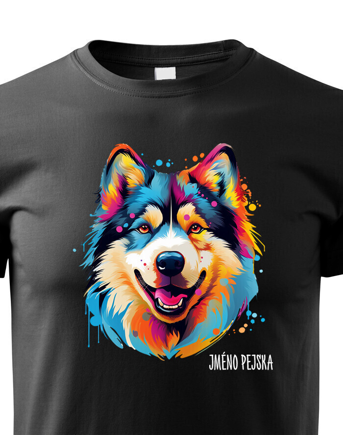 Dětské tričko Aljašský malamut