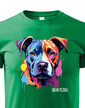 Detské tričko Americký stafordšírsky teriér