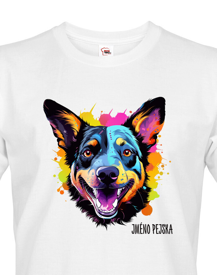 Pánské tričko Austrálsky dobytkársky pes