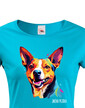 Dámské tričko Basenji