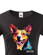 Dámské tričko Basenji