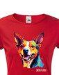Dámské tričko Basenji