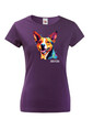 Dámské tričko Basenji