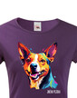 Dámské tričko Basenji