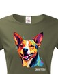 Dámské tričko Basenji