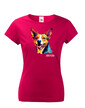 Dámské tričko Basenji