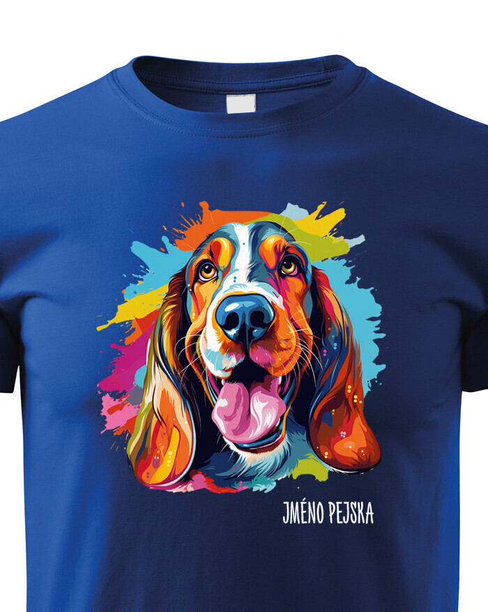 Detské tričko Baset