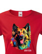 Dámské tričko Belgický ovčiak Tervuren