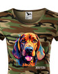 Dámské tričko Bloodhound