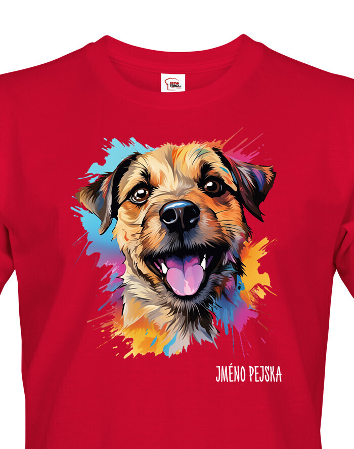 Pánské tričko Borderský teriér