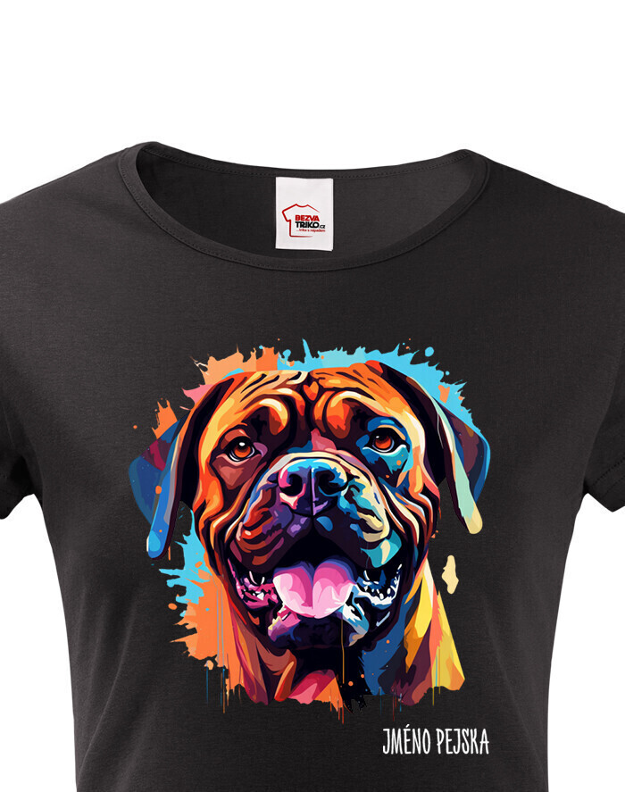 Dámské tričko Bulmastif