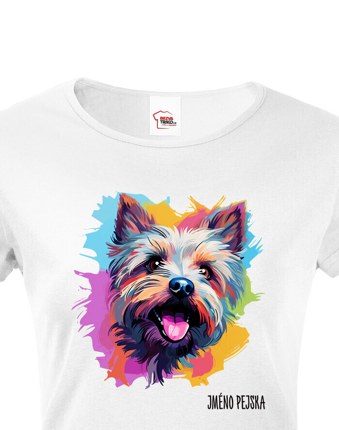 Dámské tričko Kern teriér