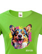 Dámské tričko Welsh Corgi Cardigan