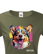 Dámské tričko Welsh Corgi Cardigan