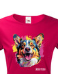 Dámské tričko Welsh Corgi Cardigan