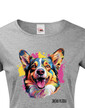 Dámské tričko Welsh Corgi Cardigan