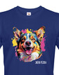 Pánské tričko Welsh Corgi Cardigan