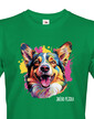 Pánské tričko Welsh Corgi Cardigan